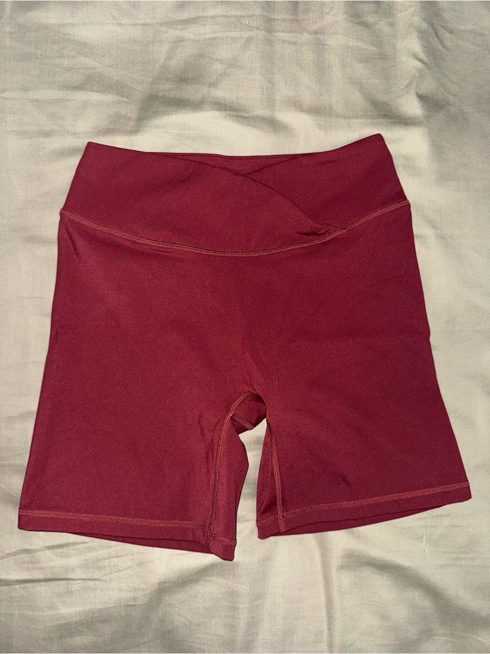 Oner Active Unified Wrap Shorts 6" in Rosewood